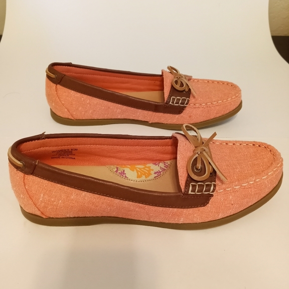 SPERRY Top-sider Bubblegum Pink Boat Dock Slide On Loafer Shoes 8.5 - Picture 4 of 10